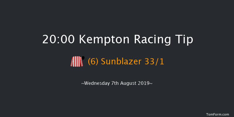 Kempton 20:00 Handicap (Class 4) 16f Mon 5th Aug 2019