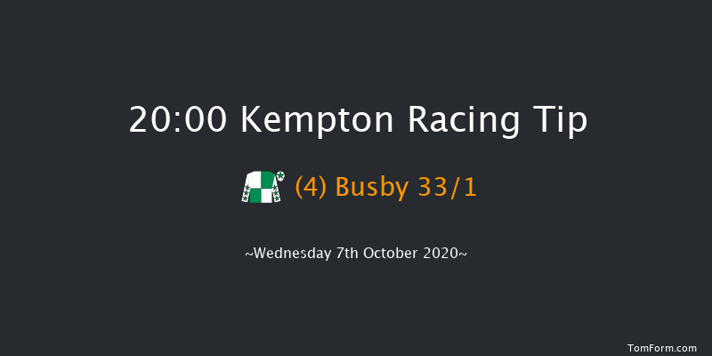 Unibet Extra Place Offers Every Day Handicap Kempton 20:00 Handicap (Class 4) 7f Wed 30th Sep 2020