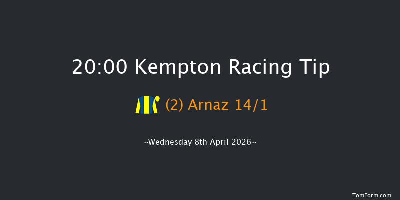 Kempton 20-00 (Class 6) 6f Mon 6th Apr 2026