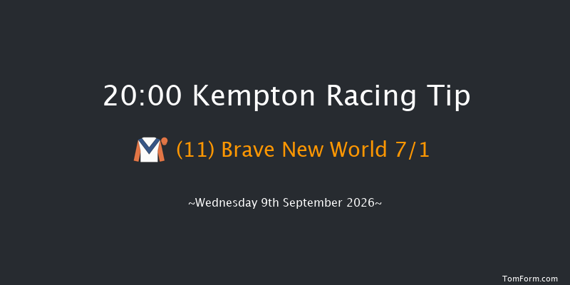 Kempton 20-00 (Class 6) 10f Sat 5th Sep 2026