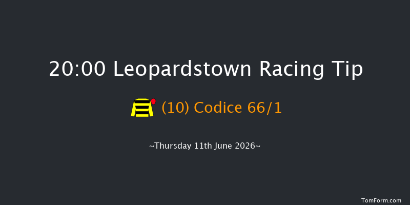 Leopardstown 20-00 9f Thu 4th Jun 2026