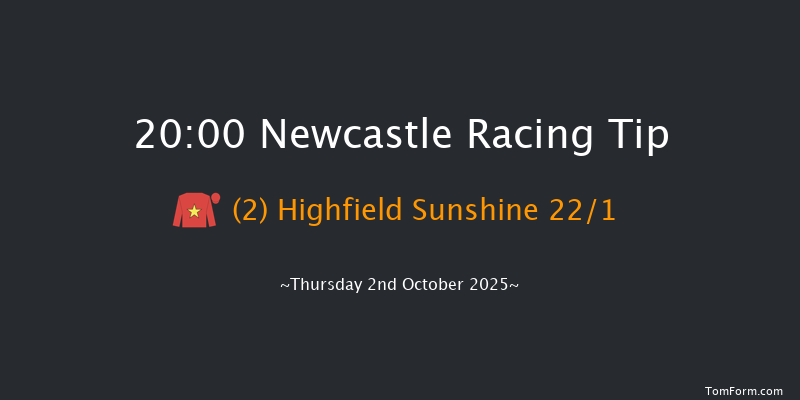 Newcastle 20-00 (Class 5) 7f Tue 30th Sep 2025