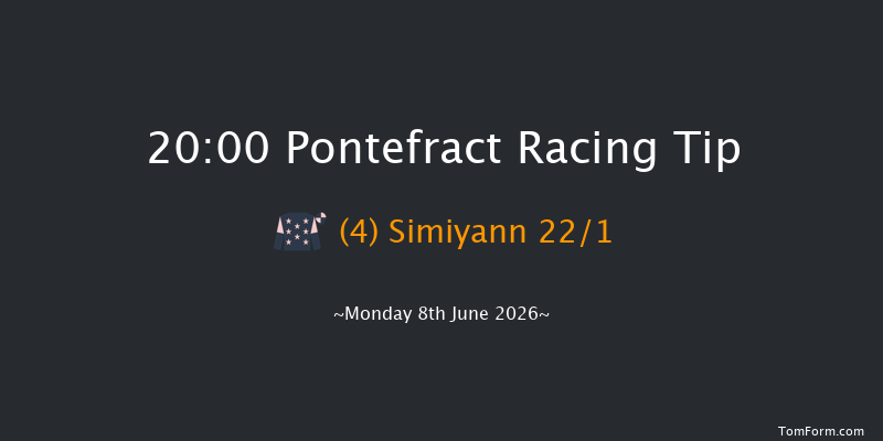 Pontefract 20-00 (Class 6) 17f Tue 2nd Jun 2026