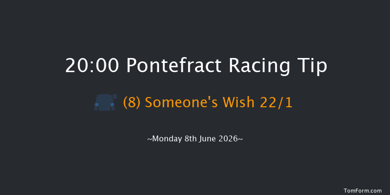 Pontefract 20-00 (Class 6) 17f Tue 2nd Jun 2026