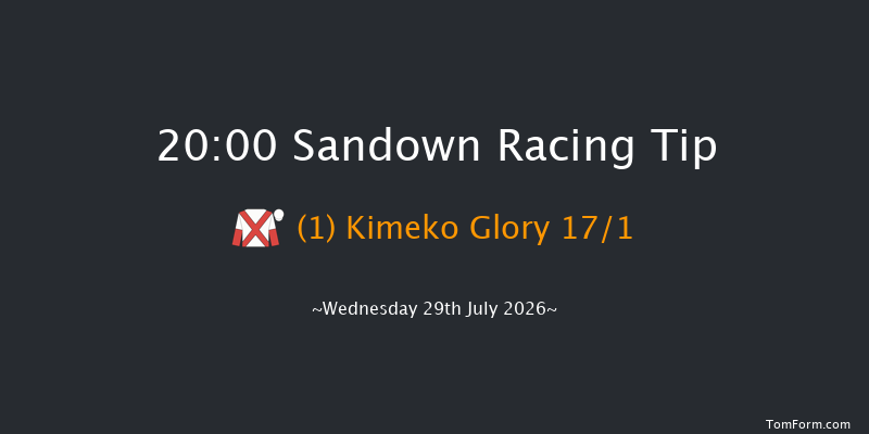 Sandown 20-00 (Class 5) 9f Sat 25th Jul 2026