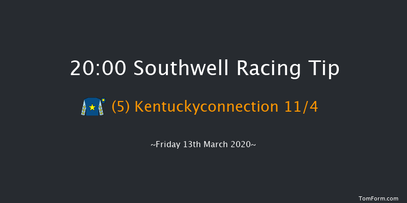 Bombardier 'March To Your Own Drum' Handicap Southwell 20:00 Handicap (Class 5) 8f Tue 10th Mar 2020