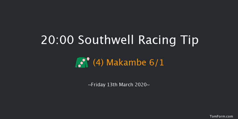 Bombardier 'March To Your Own Drum' Handicap Southwell 20:00 Handicap (Class 5) 8f Tue 10th Mar 2020