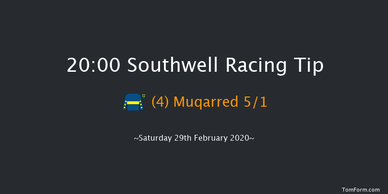 Bombardier Golden Beer Handicap Southwell 20:00 Handicap (Class 6) 8f Wed 26th Feb 2020