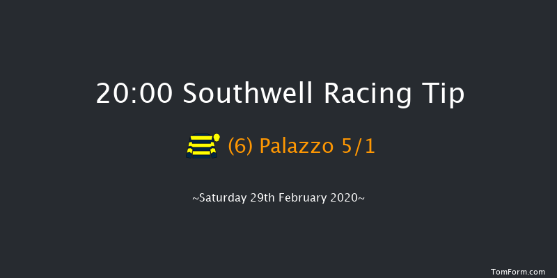 Bombardier Golden Beer Handicap Southwell 20:00 Handicap (Class 6) 8f Wed 26th Feb 2020