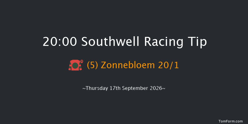 Southwell 20-00 (Class 6) 4f Thu 3rd Sep 2026