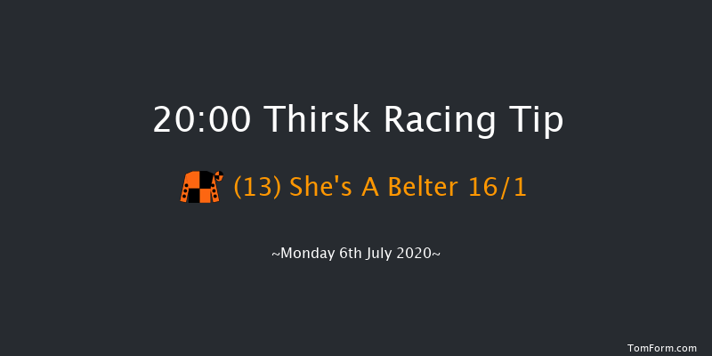 Racing TV Profits Returned To Racing Handicap Thirsk 20:00 Handicap (Class 6) 8f Mon 29th Jun 2020