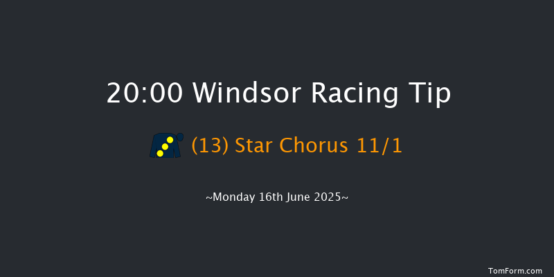 Windsor 20-00 (Class 4) 6f Mon 9th Jun 2025