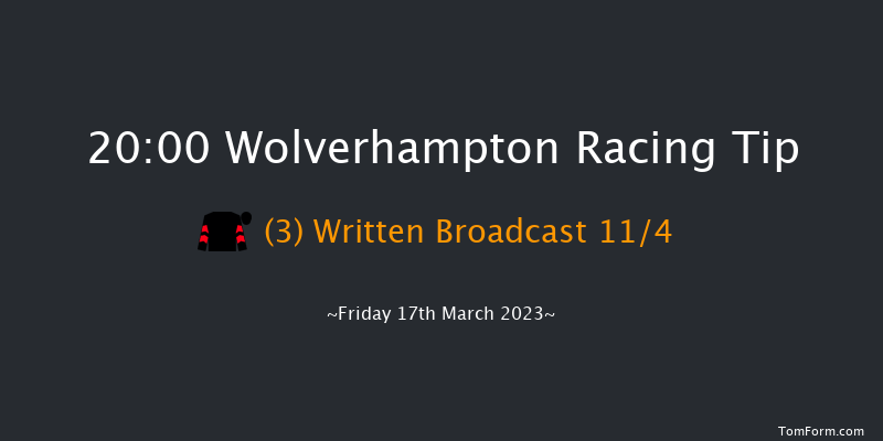 Wolverhampton 20:00 Handicap (Class 6) 7f Mon 13th Mar 2023