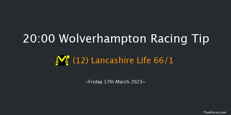 Wolverhampton 20:00 Handicap (Class 6) 7f Mon 13th Mar 2023