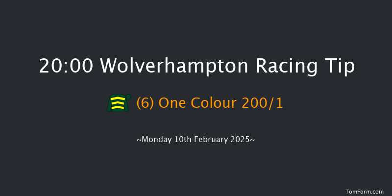 Wolverhampton  20:00 Stakes (Class 6) 12f Sat 8th Feb 2025