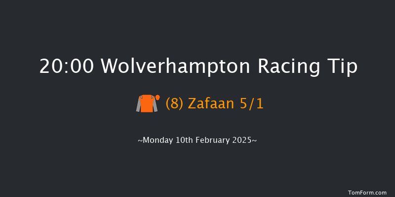Wolverhampton  20:00 Stakes (Class 6) 12f Sat 8th Feb 2025