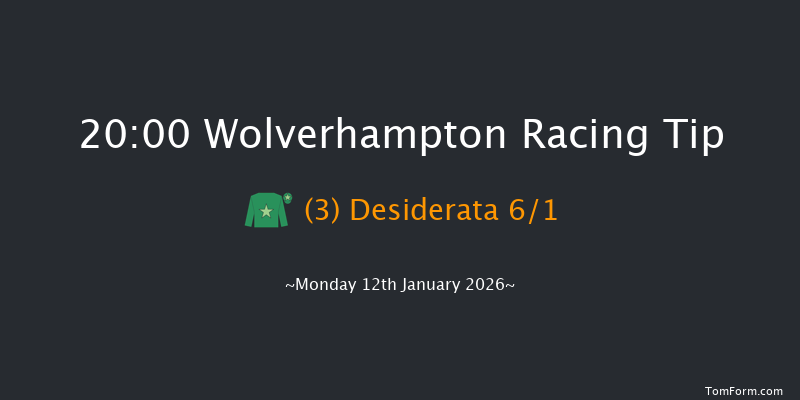 Wolverhampton 20-00 (Class 6) 9f Fri 9th Jan 2026