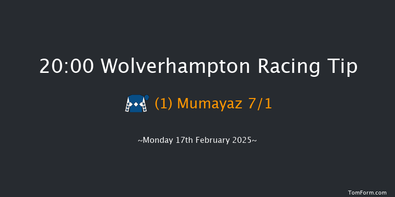 Wolverhampton  20:00 Handicap (Class 5) 6f Tue 11th Feb 2025