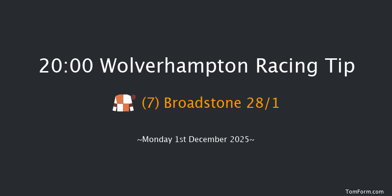 Wolverhampton 20-00 (Class 6) 9f Sat 29th Nov 2025