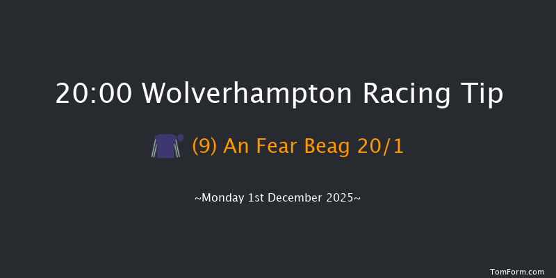 Wolverhampton 20-00 (Class 6) 9f Sat 29th Nov 2025