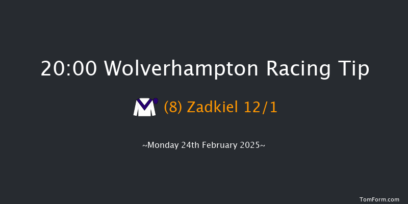 Wolverhampton  20:00 Handicap (Class 6) 8.5f Tue 18th Feb 2025