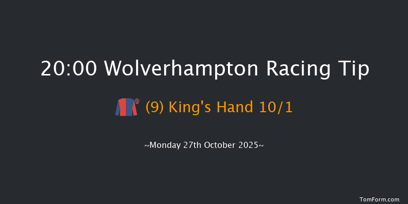 Wolverhampton 20-00 (Class 5) 9f Sat 25th Oct 2025
