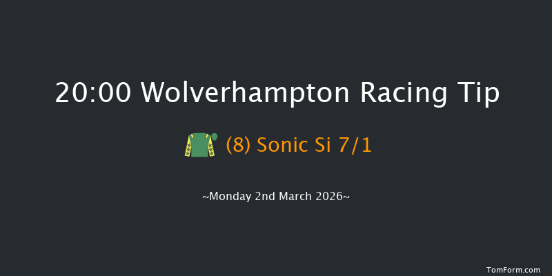 Wolverhampton 20-00 (Class 6) 5f Fri 27th Feb 2026