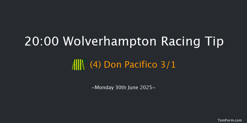 Wolverhampton 20-00 (Class 4) 6f Mon 23rd Jun 2025
