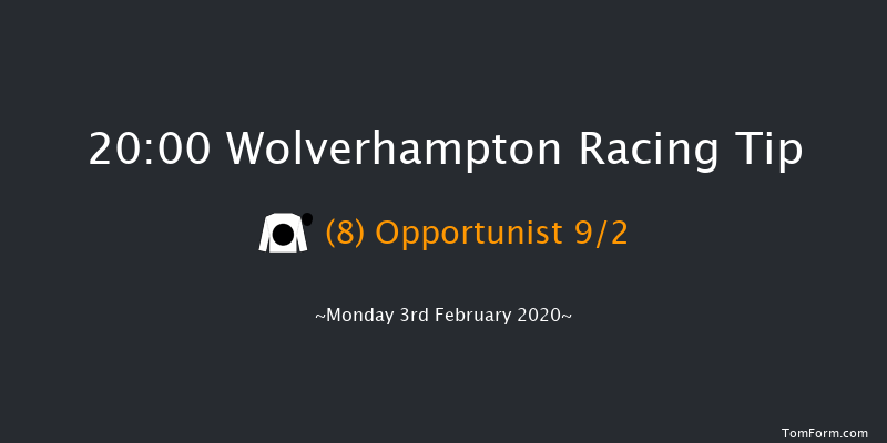 Wolverhampton 20:00 Stakes (Class 5) 9.5f Mon 27th Jan 2020