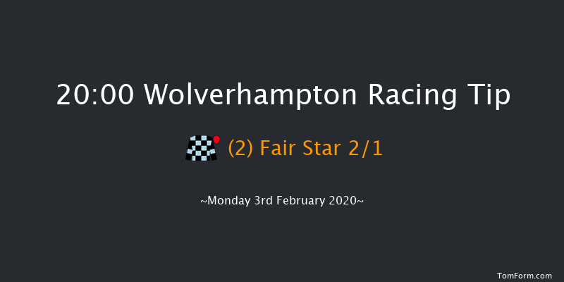 Wolverhampton 20:00 Stakes (Class 5) 9.5f Mon 27th Jan 2020