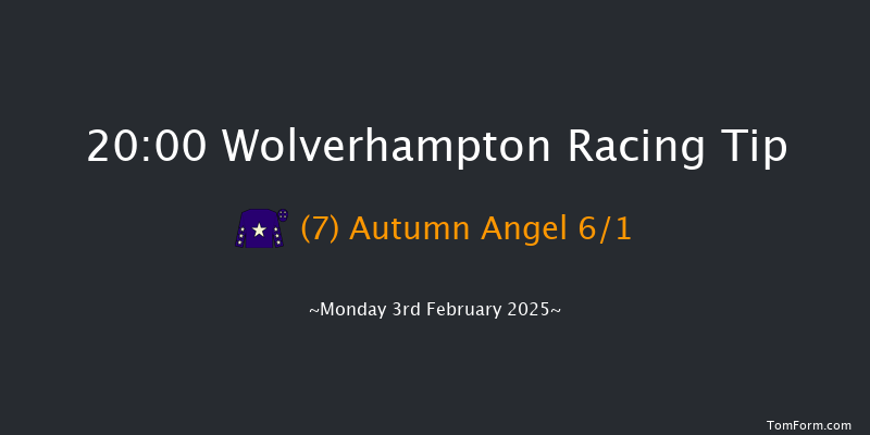 Wolverhampton  20:00 Handicap (Class 6) 6f Sat 1st Feb 2025
