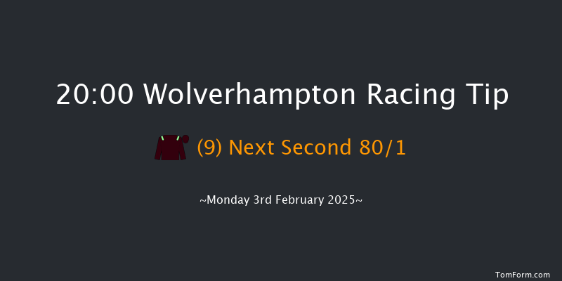 Wolverhampton  20:00 Handicap (Class 6) 6f Sat 1st Feb 2025