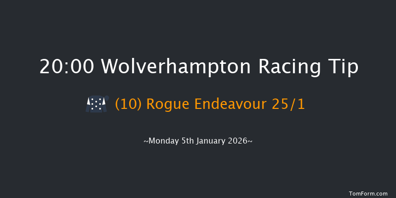 Wolverhampton 20-00 (Class 6) 5f Fri 2nd Jan 2026