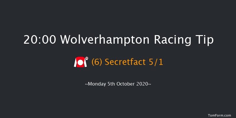 Sky Sports Racing HD Virgin 535 Handicap Wolverhampton 20:00 Handicap (Class 5) 5f Sat 3rd Oct 2020