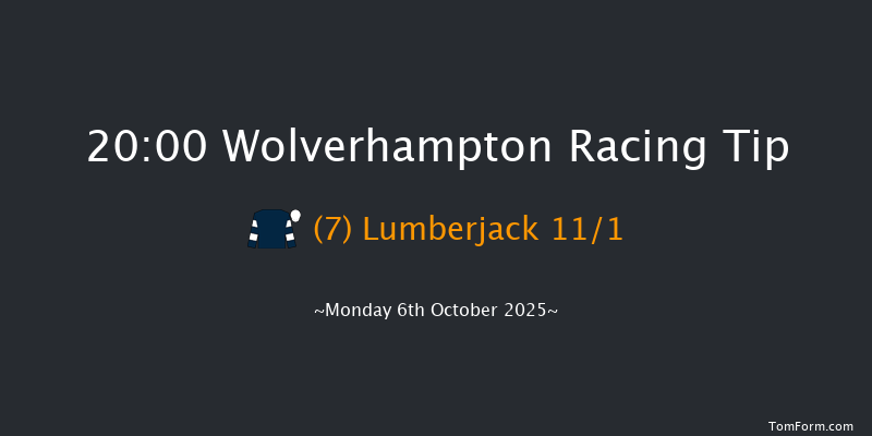 Wolverhampton 20-00 (Class 6) 16f Sat 4th Oct 2025