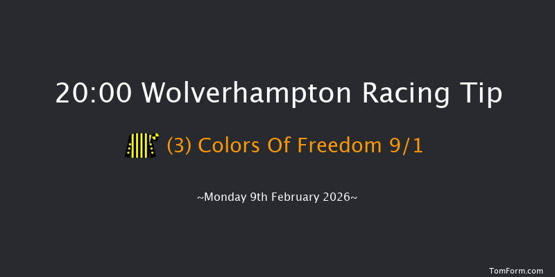 Wolverhampton 20-00 (Class 6) 5f Fri 6th Feb 2026