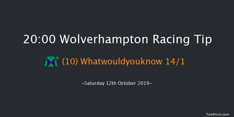Wolverhampton 20:00 Handicap (Class 5) 9f Sat 5th Oct 2019