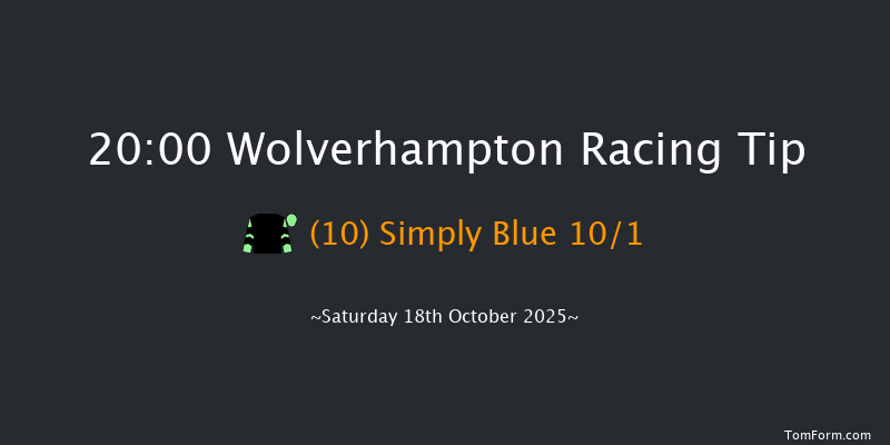 Wolverhampton 20-00 (Class 5) 7f Sat 11th Oct 2025