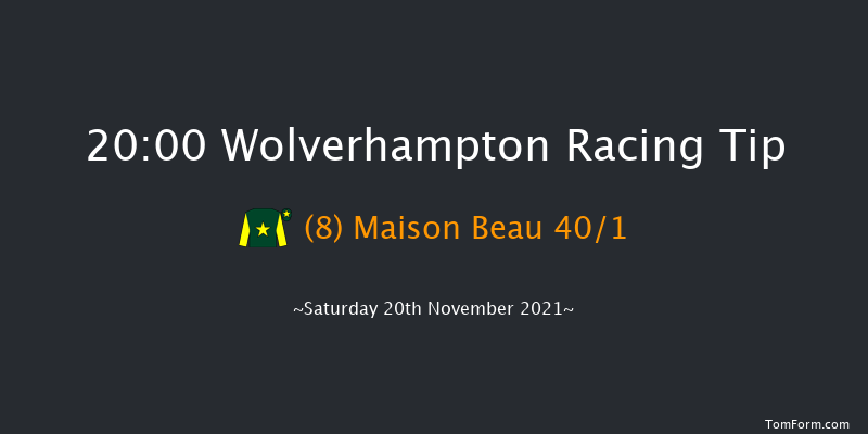 Wolverhampton 20:00 Handicap (Class 6) 7f Sat 13th Nov 2021