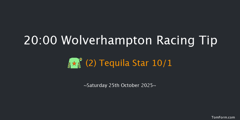 Wolverhampton 20-00 (Class 6) 9f Mon 20th Oct 2025