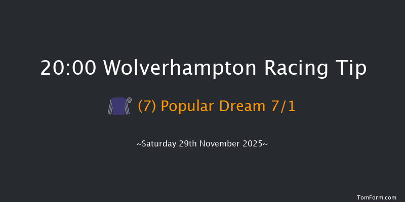 Wolverhampton 20-00 (Class 5) 5f Tue 25th Nov 2025