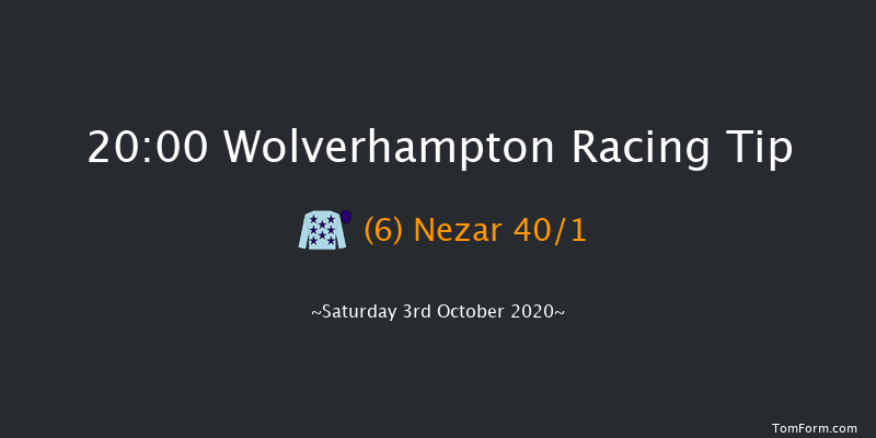 Each Way Extra At bet365 Handicap Wolverhampton 20:00 Handicap (Class 5) 6f Tue 29th Sep 2020