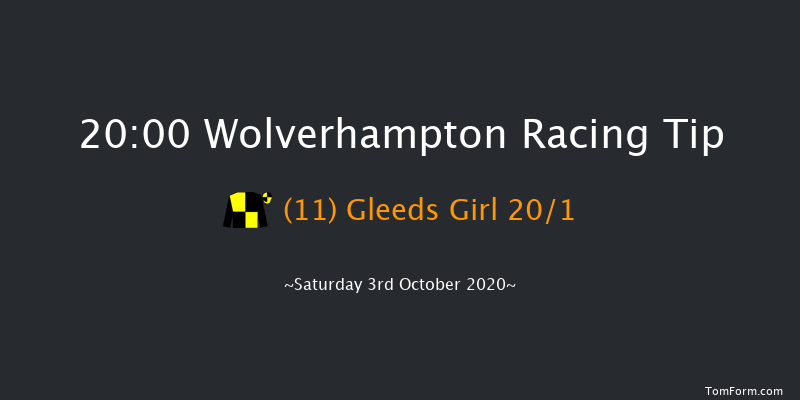 Each Way Extra At bet365 Handicap Wolverhampton 20:00 Handicap (Class 5) 6f Tue 29th Sep 2020