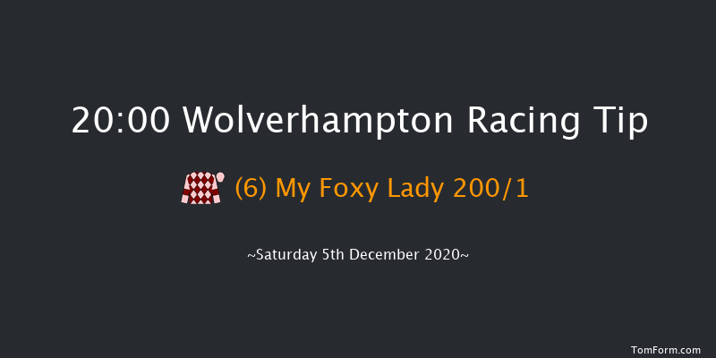 Betway Novice Stakes Wolverhampton 20:00 Stakes (Class 5) 12f Tue 1st Dec 2020