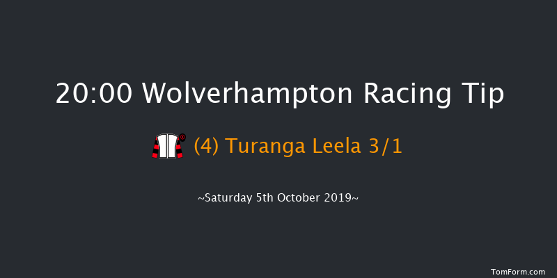 Wolverhampton 20:00 Handicap (Class 4) 6f Thu 3rd Oct 2019