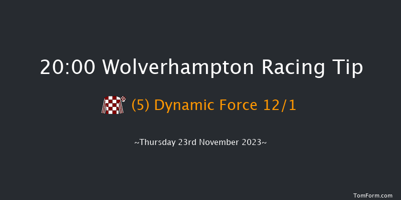 Wolverhampton 20:00 Handicap (Class 3) 5f Wed 22nd Nov 2023