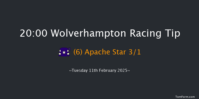 Wolverhampton  20:00 Handicap (Class 6) 5f Mon 10th Feb 2025