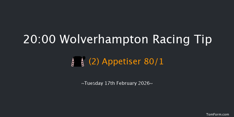 Wolverhampton 20-00 (Class 6) 9f Mon 16th Feb 2026