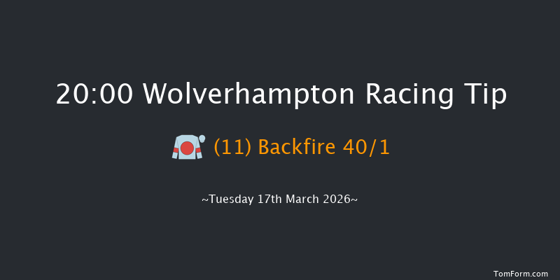 Wolverhampton 20-00 (Class 6) 6f Mon 16th Mar 2026
