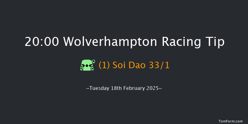 Wolverhampton  20:00 Handicap (Class 6) 9f Mon 17th Feb 2025
